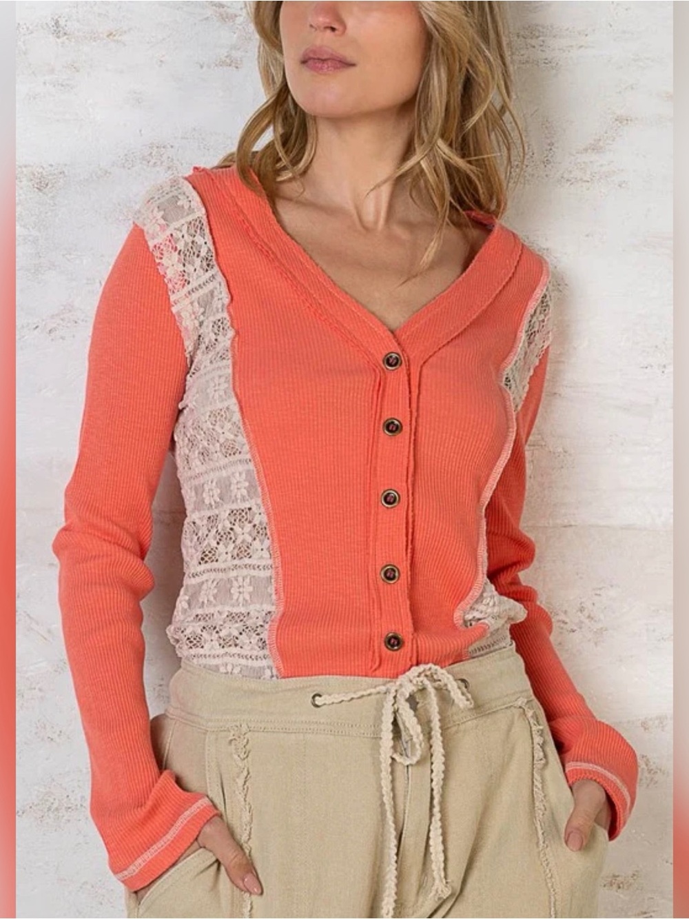 POL The Planter Kat Lace Cardigan